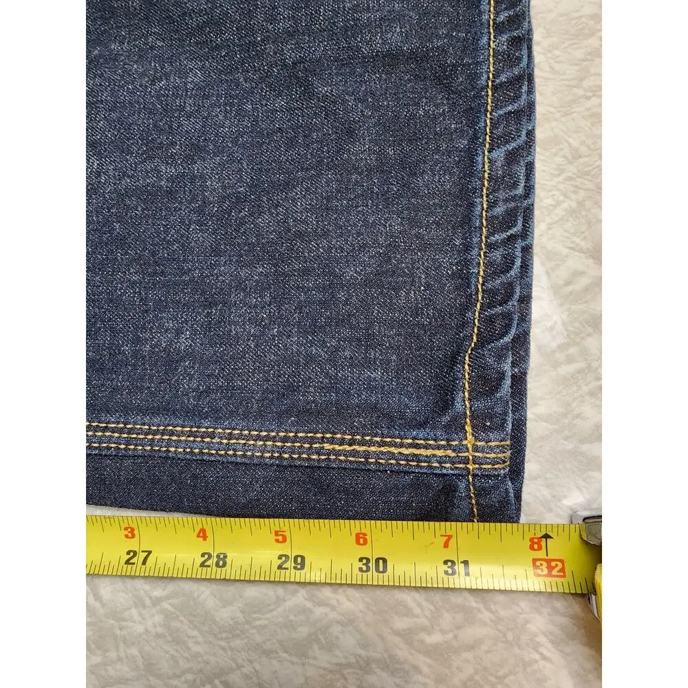 Carhartt Loose Straight Dark Wash Jeans Men's 44 W x 32 L